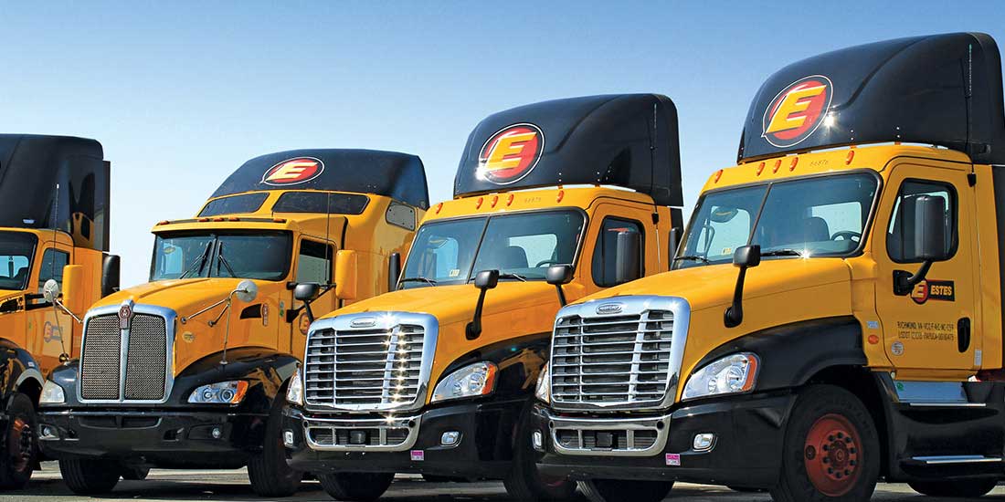 Estes Named in Inbound Logistics' 2023 Top 100 Truckers List